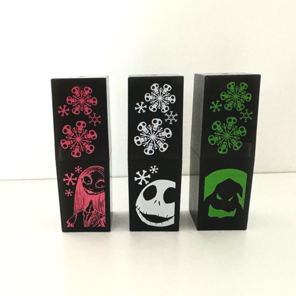 ColourPop "Nightmare Before Christmas" eyeshadow palette + lipstick set - Picture 3 of 8